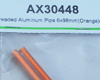 Axial スレッテッドアルミパイプ 6x98mm [AX30448]