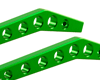 Axial Machined Hi-Clear Links Green [AX30465]