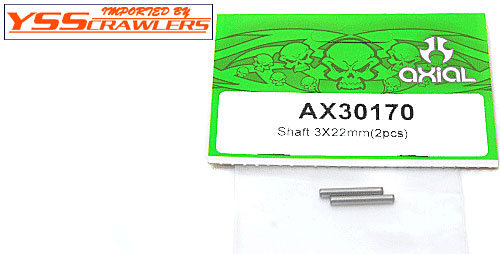 Axial Shaft 3x22mm 2pcs