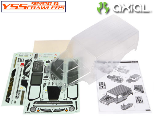 Axial  2017 ジープラングラー ルビコンアンリミテッド ハードトップ！[クリアー]