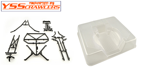 Axial SCX10 Roll Cage Flat-Bed Set!
