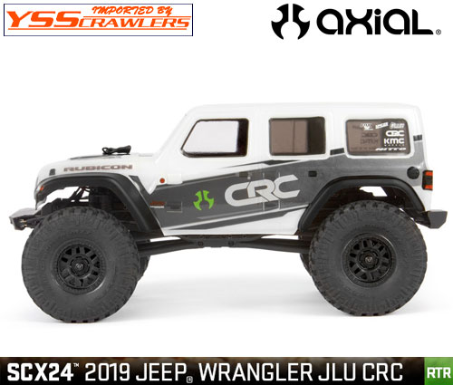 Axial 1/24 ジープラングラー2019 JLU CRC RTR！[ホワイト][SCX24][4WD 