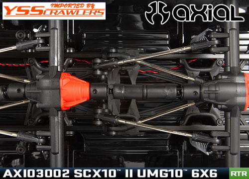 Axial Racing SCX10 II UMG10 6x6 RTR