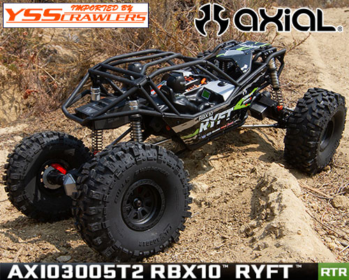 Axial RBX10 Ryft[リフト] ロックバウンサー RTR！[ブラック 