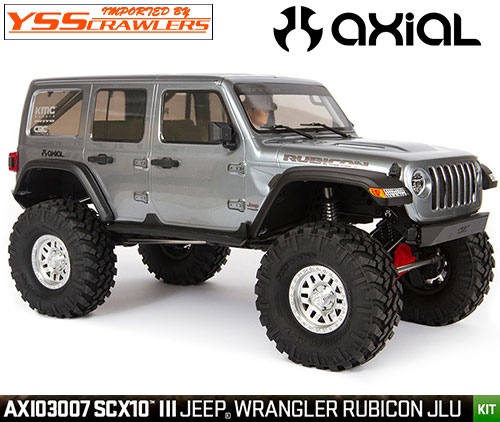 AXIAL SCX10 III 1/10 ジープ ラングラー ルビコン グレー www