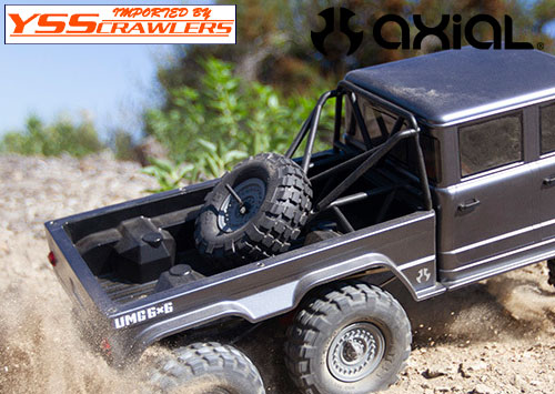 Axial UMG10 6x6 bed roll cage