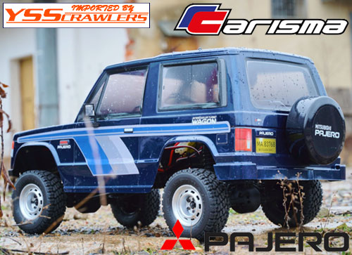 Carisma SCA-1E 1/10th 4WD 2.1 Spec Mitsubishi Pajero XL-W 313mm WB RTR