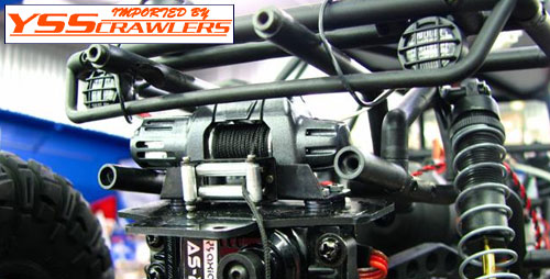 CKRC Dual Mount Winch Plate for for The Axial Wraith