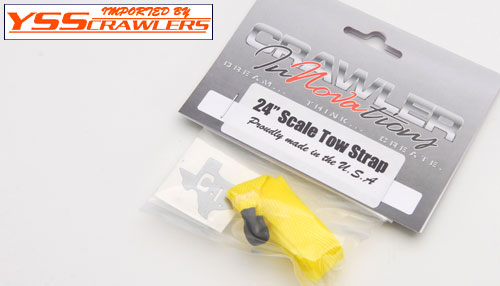 CrawlerInnovations Scale Tow Straps [Yellow]