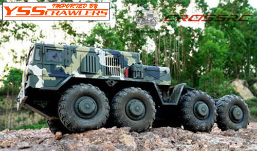 BC8 Mammoth 1/12 Scale 8x8 Off Road Military Truck Kit