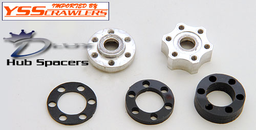 Dlux Fab Hub Spacers for SLW or DH hubs