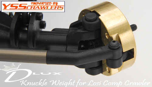 Dlux Fab Brass Knuckle Weights for Losi Comp Crawler!