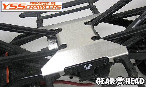 Gear Head RC SCX10 Aluminum Skid Guard
