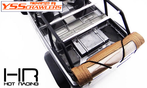Hot Racing Soft top roof for Axial SCX10 Wrangler Jeep! [Brown]