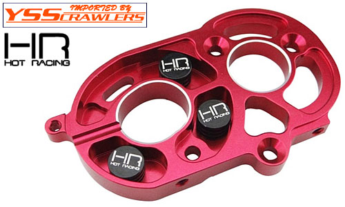 Hot Racing Aluminum Motor Mount Plate for the Axial SCX10 II