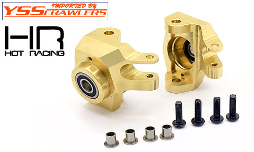 HR HD Brass Steering Knuckles for Axial SCX10-II AR44