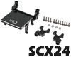 HR Aluminum Front & Rear Adjustable Shock Towers SCX24!