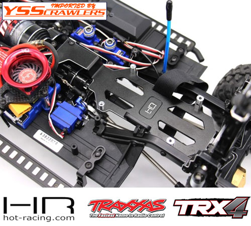 HR Alum LCG Mount Battery Kit for Traxxas TRX-4