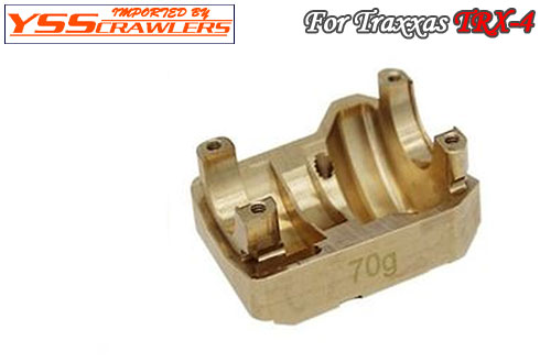 HR Brass Heavy Metal Axle Diff Cover for Traxxas TRX-4!