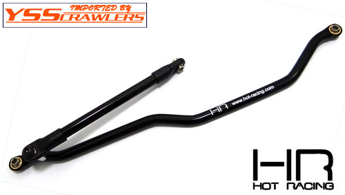 Hot Racing Black Aluminum Fix Link Steering Rod Wraith Ridgecrest!