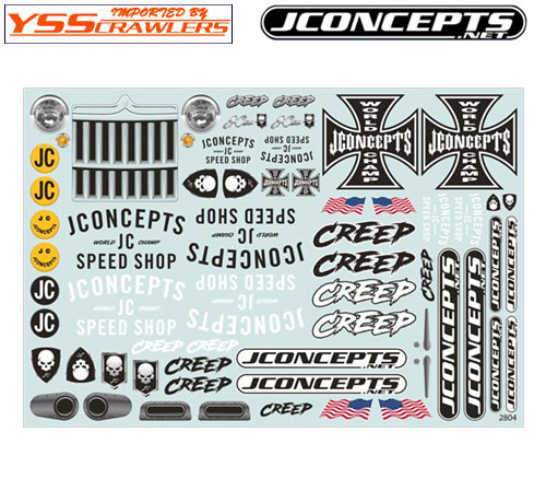 J Concepts JCI Creep Crawler Body! [Clear]