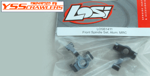 Losi front aluminum spindle set