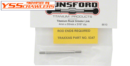 Rock Grinder Titanium Link 4mm x 60mm
