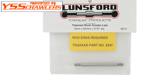 Rock Grinder Titanium Link 4mm x 65mm