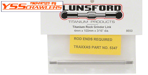 Rock Grinder Titanium Link 4mm x 100mm
