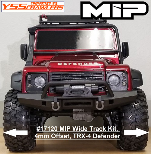 MIP Wide Track Kit for Traxxas TRX-4 Defender![4mm]