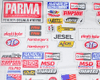 Parma フェンダー スポンサー ステッカー Parma フェンダー スポンサー ステッカー