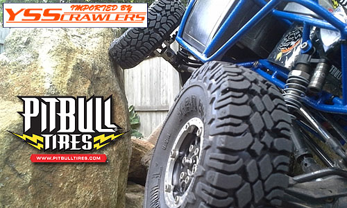 Pitbull Mud Beast Scale 1.9 inch tires [Pair]