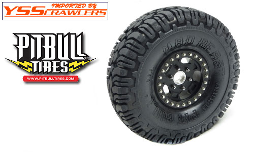 Pitbull Mud Beast Scale 1.9 inch tires [Pair]