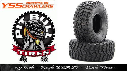 Pitbull Rock Beast Scale 1.9 inch tires [Pair]