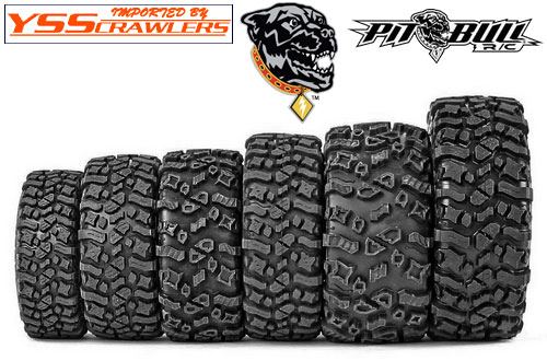 Pitbull Beast XOR 1.9 Scale RC Tires![Pair][AK]