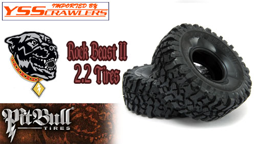 Pitbull Rock Beast II 2.2 tires! [Pair]