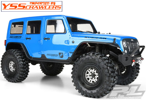 Proline Racing Jeep Wrangler Unlimited Rubicon Clear Body for 12.8