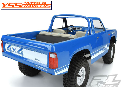 Proline 1977 Dodge Ramcharger Clear Body