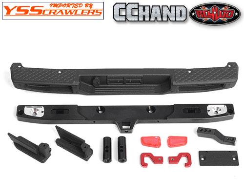 RC4WD OEM Rear Bumper for Axial 1/10 SCX10 III Jeep JT Gladiator