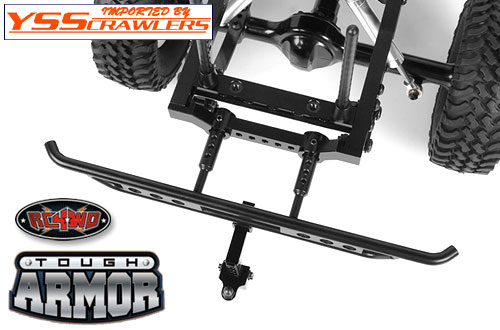 RC4WD Tough Armor Rear Tube Bumper w/Hitch Mount for Trail Finder 2!