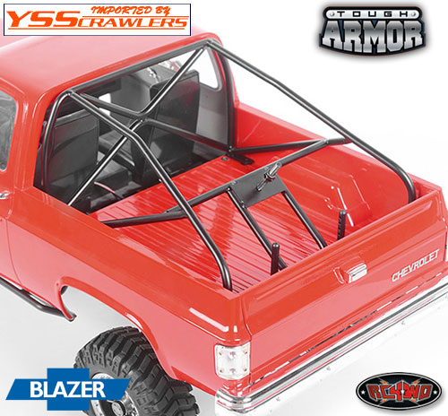 RC4WD Tough Armor Tube Roll Bar w/Rear Tire Mount for Chevy Blazer