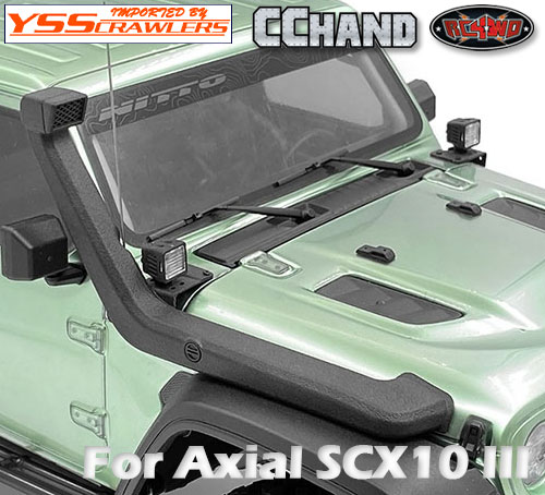 RC4WD Snorkel for Axial 1/10 SCX10 III Jeep JLU Wrangler