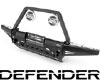 RC4WD フロントチューブフレームバンパー / ステアリングガード / HELLA for Defender D90/D110