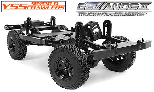 RC4WD Gelande II Truck Kit w/Cruiser Body Set!