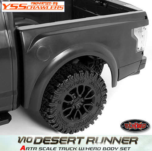 RC4WD 1/10 Desert Runner Scale Truck ARTR w/Hero Body Set (Black)
