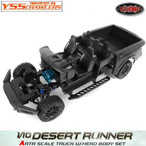 RC4WD 1/10 Desert Runner Scale Truck ARTR w/Hero Body Set (Black)