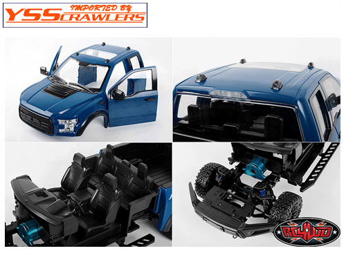 RC4WD 1/10 Desert Runner Scale Truck RTR w/Hero Body Set (Blue)