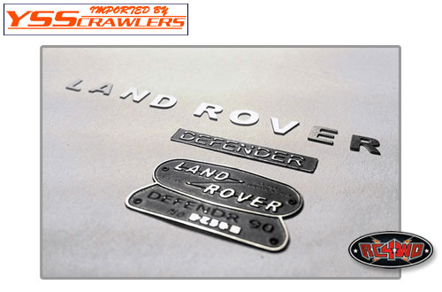 RC4WD 1/10 Land Rover Defender D90 Emblem Set!