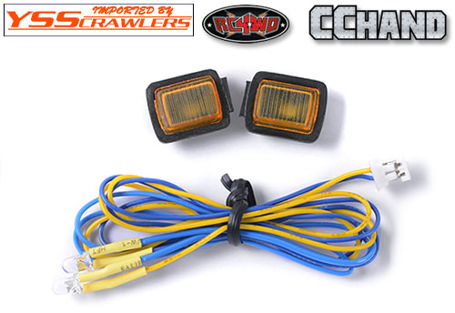 RC4WD Turn Signal LED Light Set for Tamiya CC01 Jeep Wrangler (Detailed)