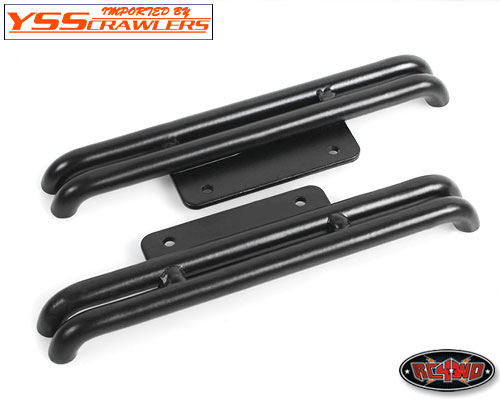 RC4WD Steel Tube Side Steps for Tamiya Hilux & Bruiser (Black)